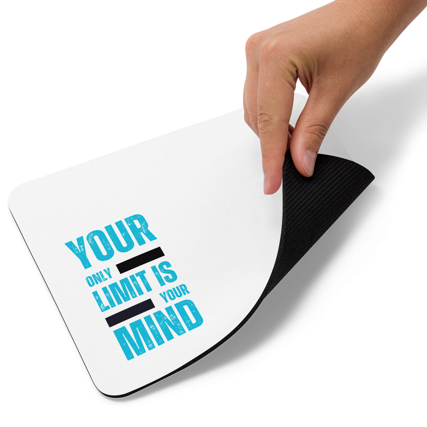 Your Only Limit Mouse pad - Blue