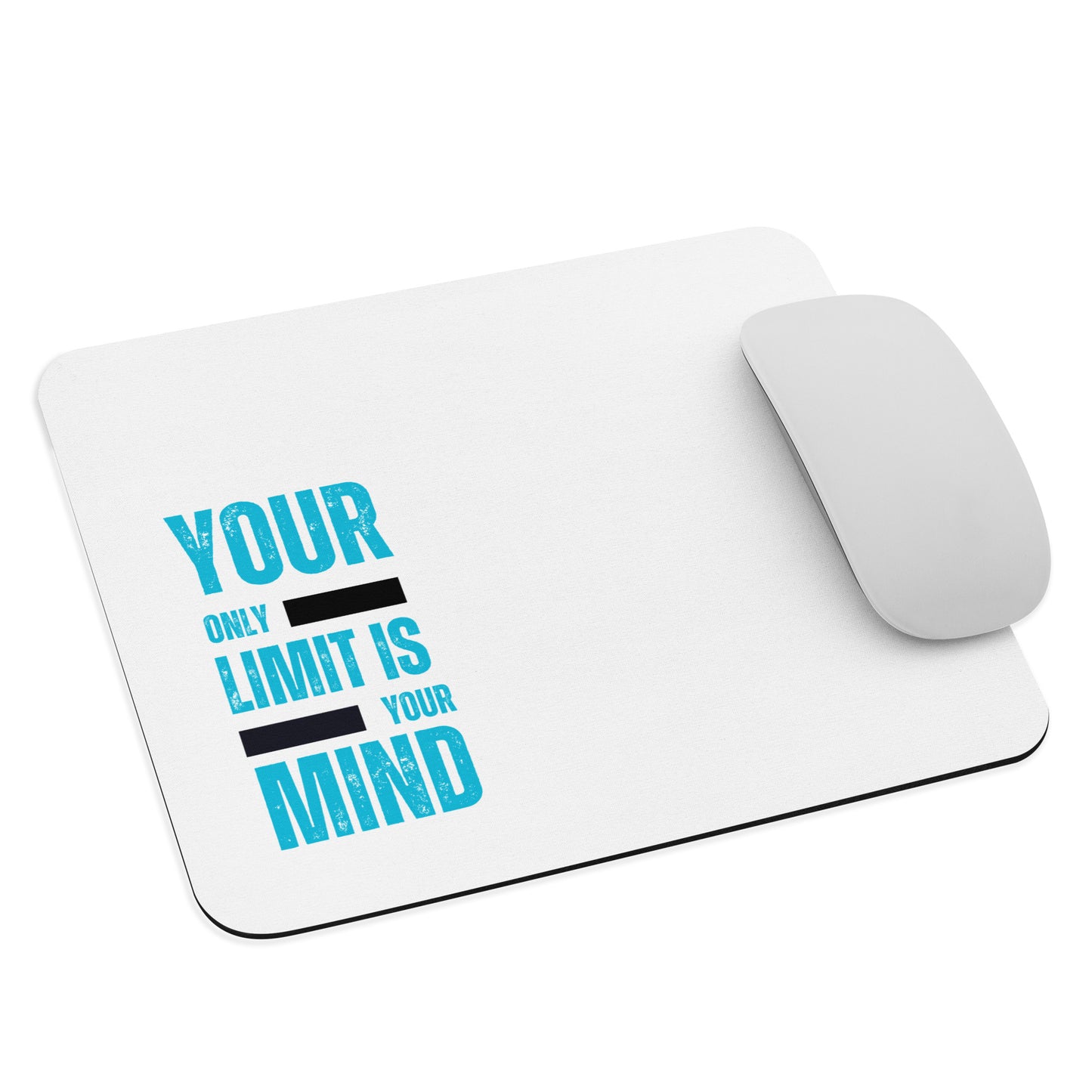 Your Only Limit Mouse pad - Blue