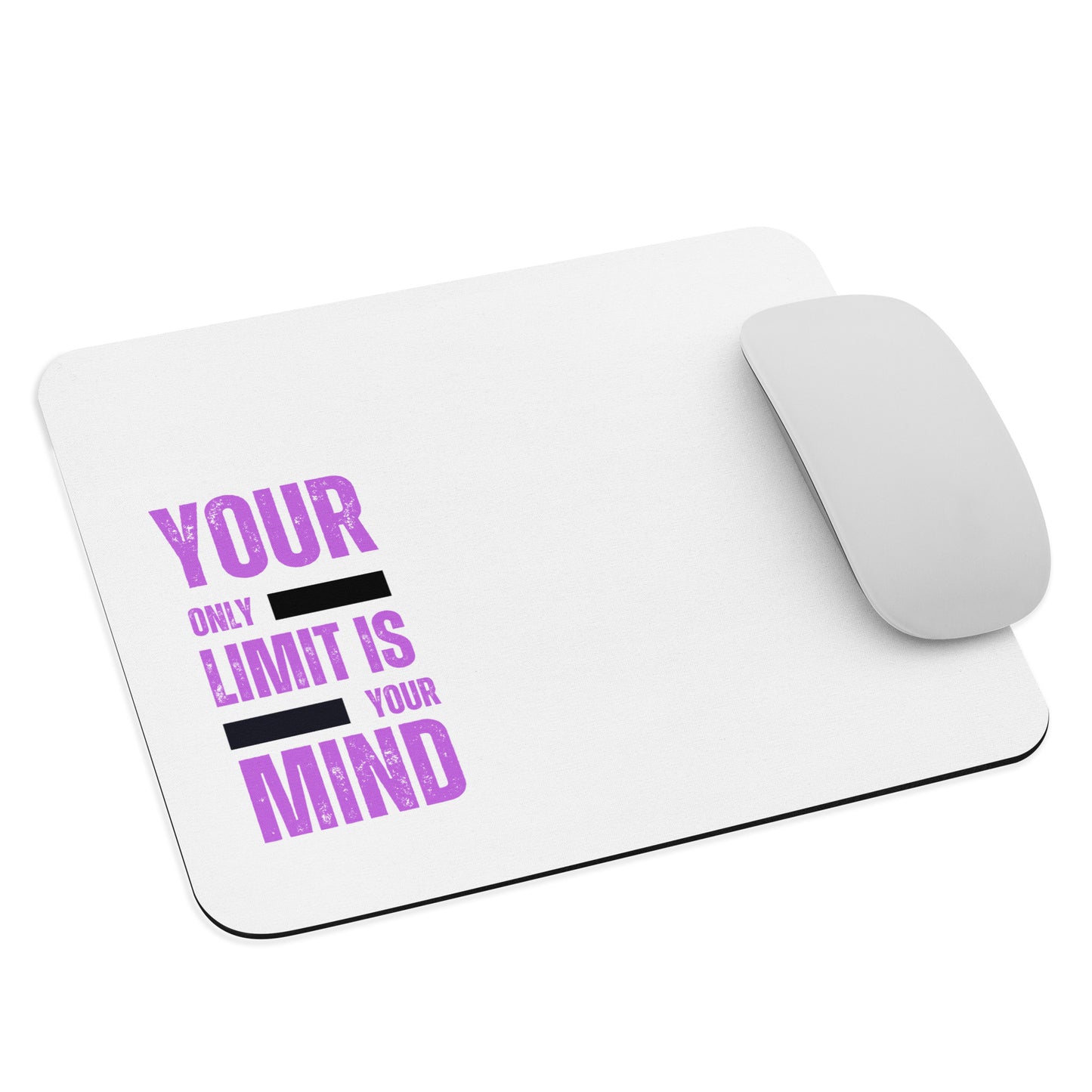 Your Only Limit Mouse pad - Purple