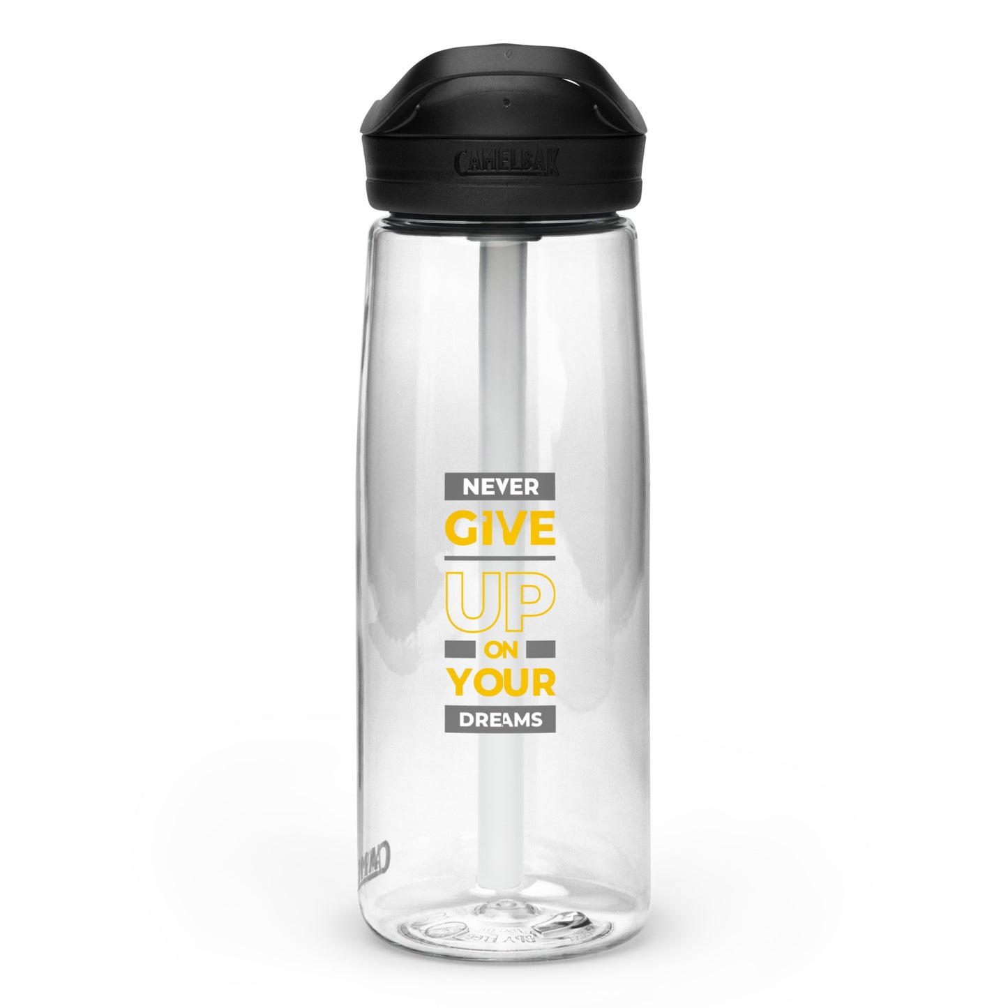 Never Give Up - Sports water bottle